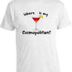 Футболка Where is My Cosmopolitan