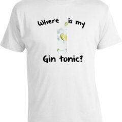 Футболка Where is My Gin Tonic