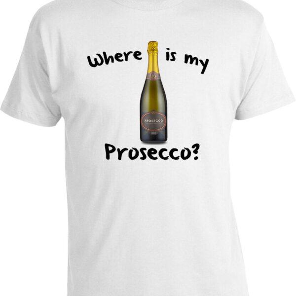 Футболка Where is My Prosecco