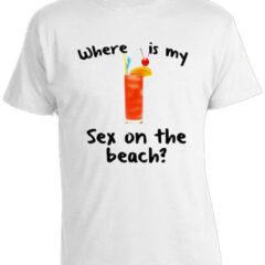 Футболка Where is My Sex on the Beach