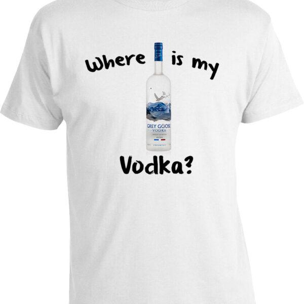 Футболка Where is My Vodka