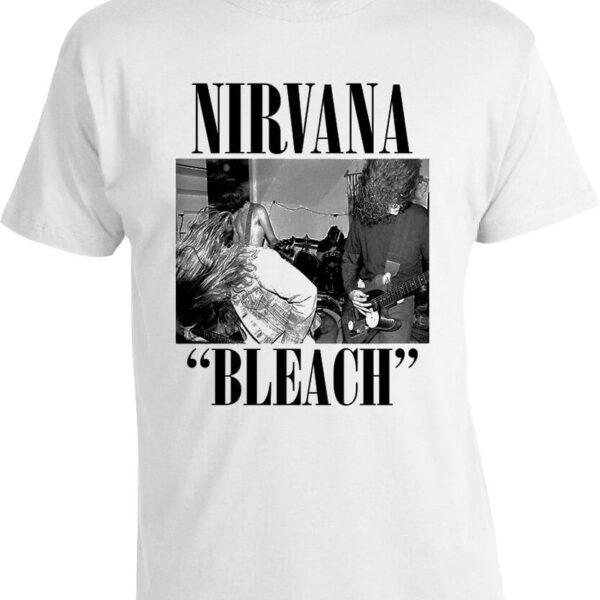 Футболка Nirvana Bleach White