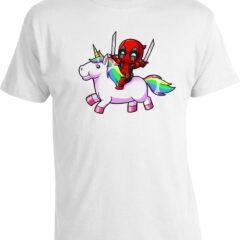 Футболка Deadpool and Unicorn