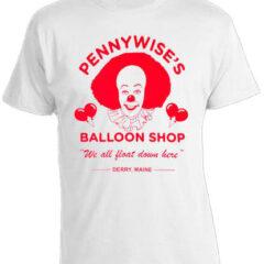 Футболка IT Stephen King Pennywise's Balloon Shop