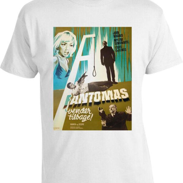 Футболка Fantomas Фантомас Poster