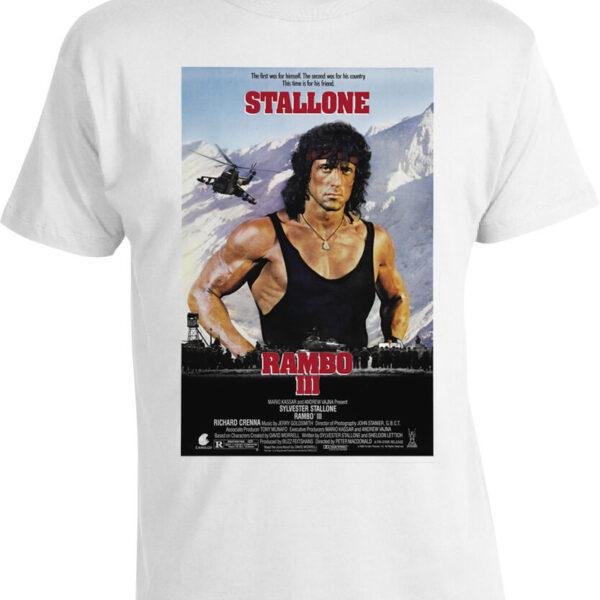 Футболка Rambo 3 Stallone Poster