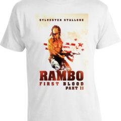 Футболка Rambo First Blood Part 2 Poster