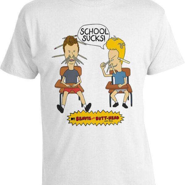 Футболка Beavis And Butthead School Sucks