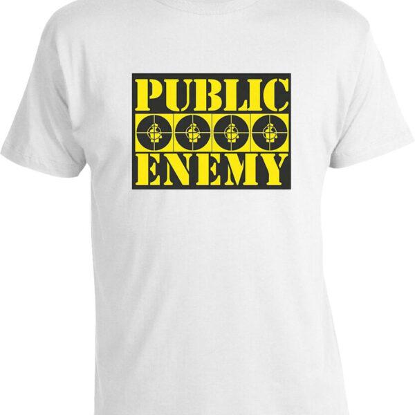 Футболка Public Enemy Yellow Logo